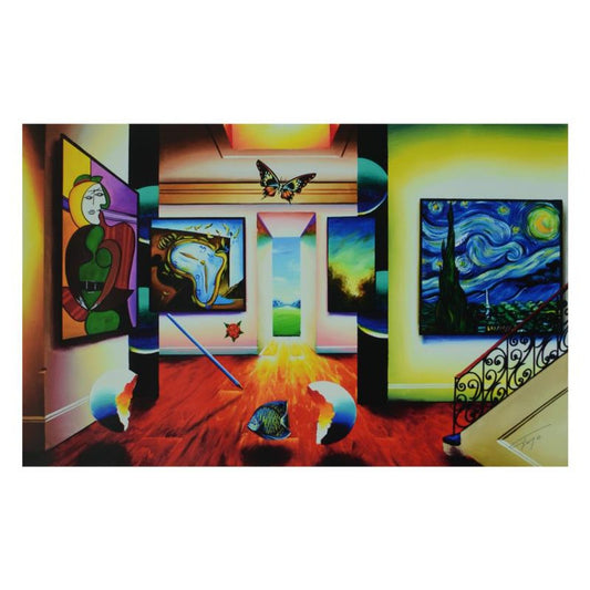Ferjo, "Day Time Beauty" Limited Edition on Canvas, Numbered and Signed with Letter of Authenticity.