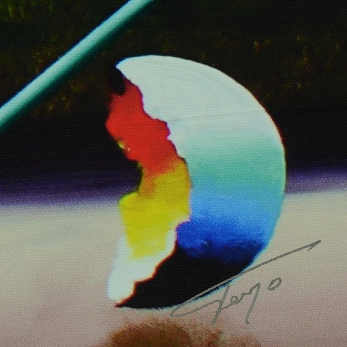 Ferjo, "Wild Stallions" Limited Edition on Gallery Wrapped Canvas, Numbered and Signed with Letter of Authenticity.