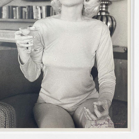 George Barris (1922-2016), "Marilyn Monroe: The Last Shoot" Framed Photograph Printed from the Original Negative, Hand Signed and with Letter of Authenticity