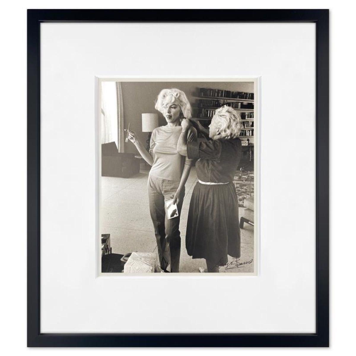 George Barris (1922-2016), "Marilyn Monroe: The Last Shoot" Framed Photograph Printed from the Original Negative, Hand Signed and with Letter of Authenticity