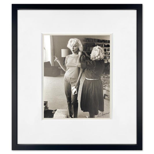 George Barris (1922-2016), "Marilyn Monroe: The Last Shoot" Framed Photograph Printed from the Original Negative, Hand Signed and with Letter of Authenticity