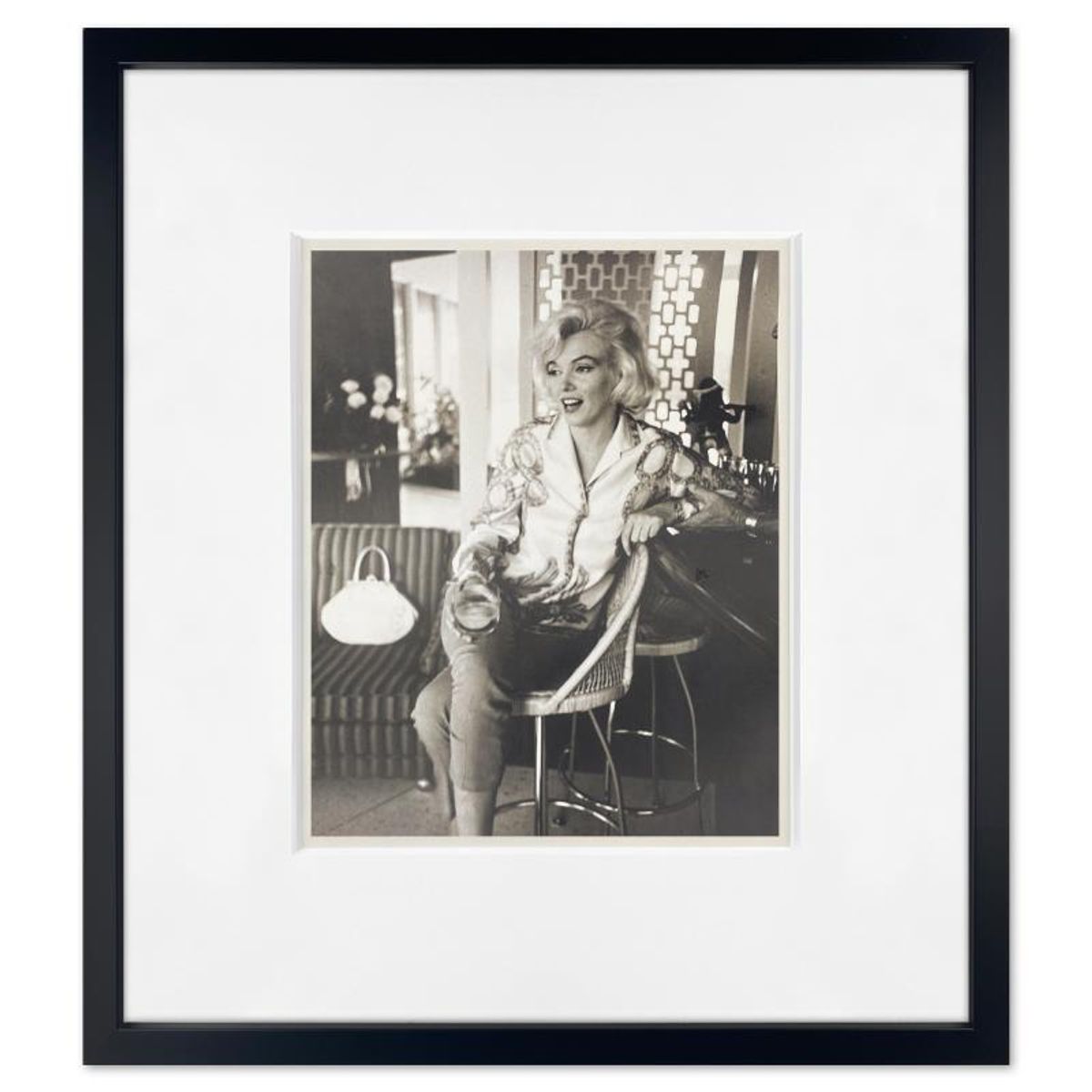 George Barris (1922-2016), "Marilyn Monroe: The Last Shoot" Framed Photograph Printed from the Original Negative, Hand Signed and with Letter of Authenticity