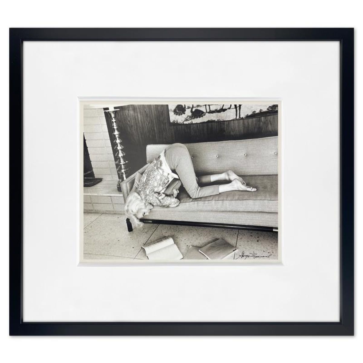 George Barris (1922-2016), "Marilyn Monroe: The Last Shoot" Framed Photograph Printed from the Original Negative, Hand Signed and with Letter of Authenticity