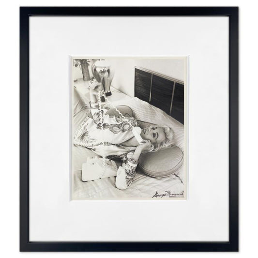 George Barris (1922-2016), "Marilyn Monroe: The Last Shoot" Framed Photograph Printed from the Original Negative, Hand Signed and with Letter of Authenticity