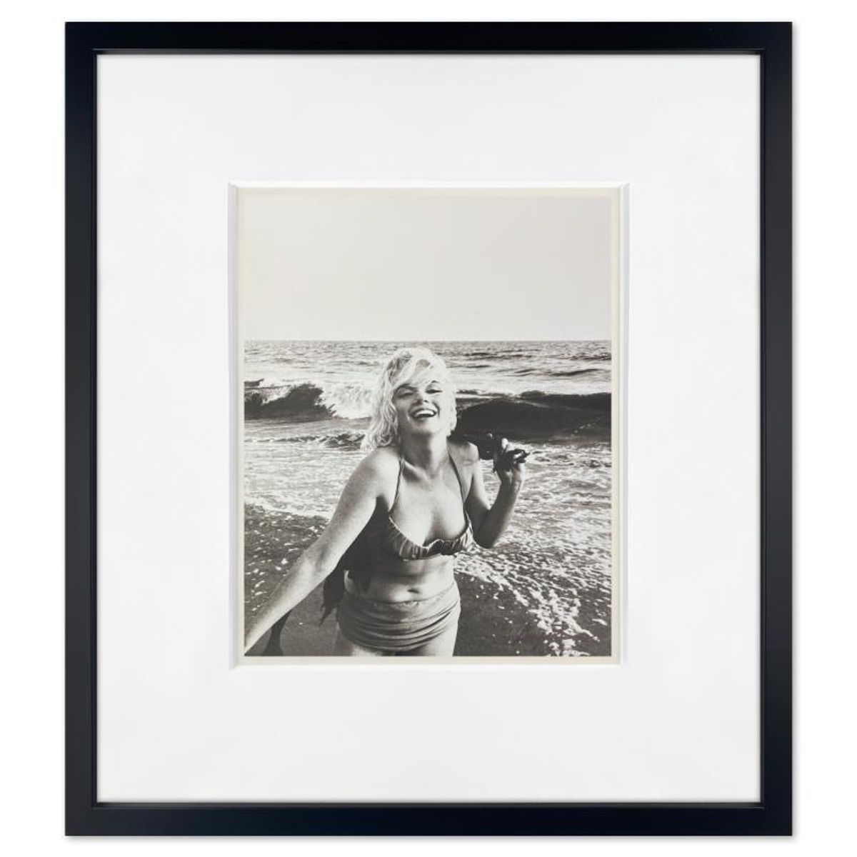 George Barris (1922-2016), "Marilyn Monroe: The Last Shoot" Framed Photograph Printed from the Original Negative, Hand Signed and with Letter of Authenticity