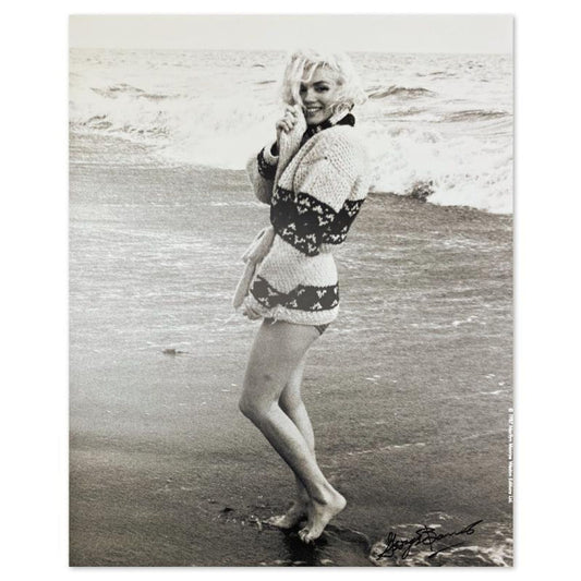 George Barris (1922-2016), "Marilyn Monroe: The Last Shoot" Photograph Printed from the Original Negative, Hand Signed and with Letter of Authenticity