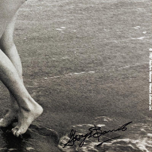 George Barris (1922-2016), "Marilyn Monroe: The Last Shoot" Photograph Printed from the Original Negative, Hand Signed and with Letter of Authenticity