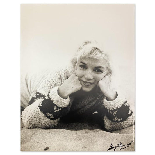 George Barris (1922-2016), "Marilyn Monroe: The Last Shoot" Photograph Printed from the Original Negative, Hand Signed and with Letter of Authenticity