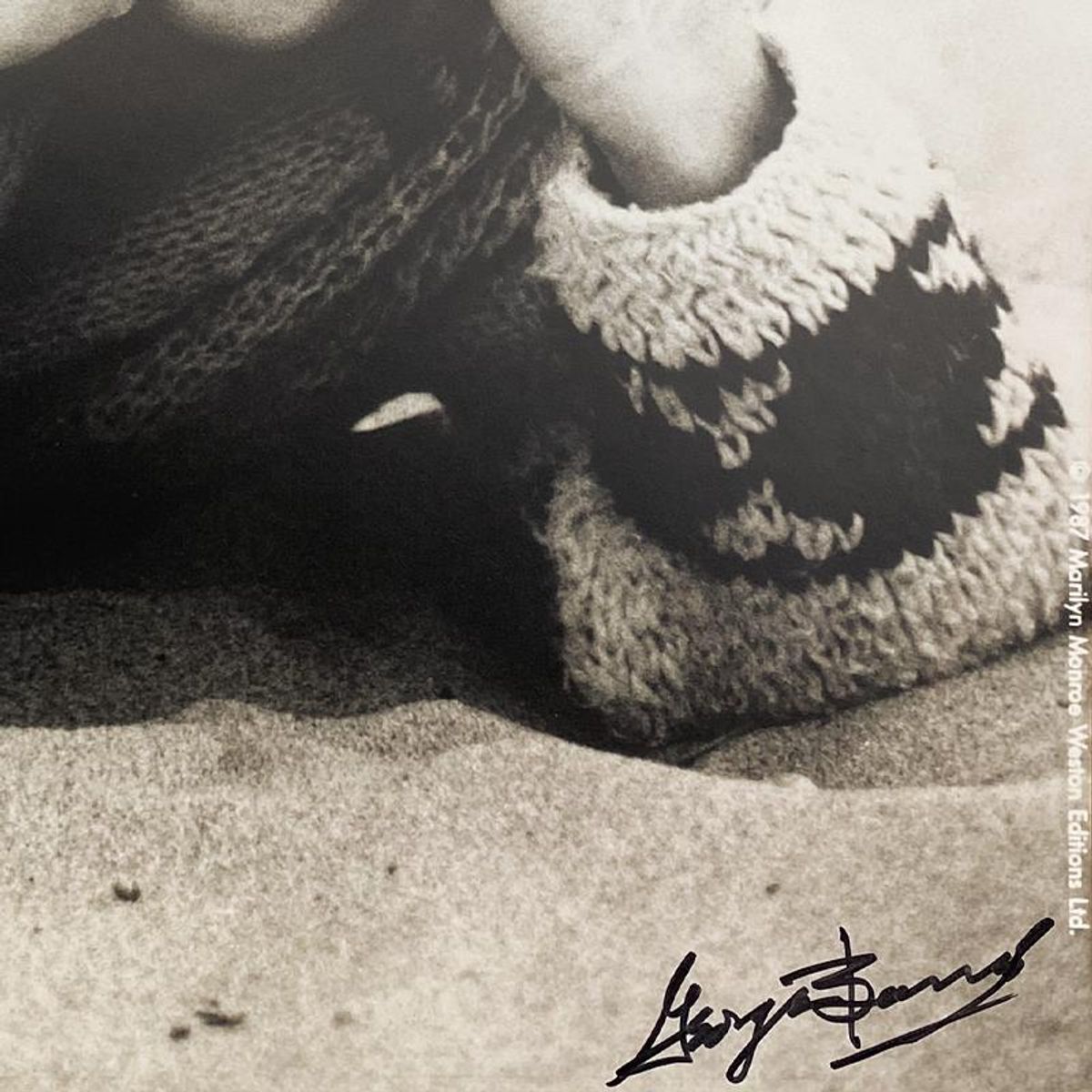 George Barris (1922-2016), "Marilyn Monroe: The Last Shoot" Photograph Printed from the Original Negative, Hand Signed and with Letter of Authenticity