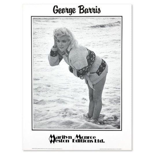 George Barris (1922-2016), "Marilyn Monroe" Poster from Edward Weston Collection with Letter of Authenticity