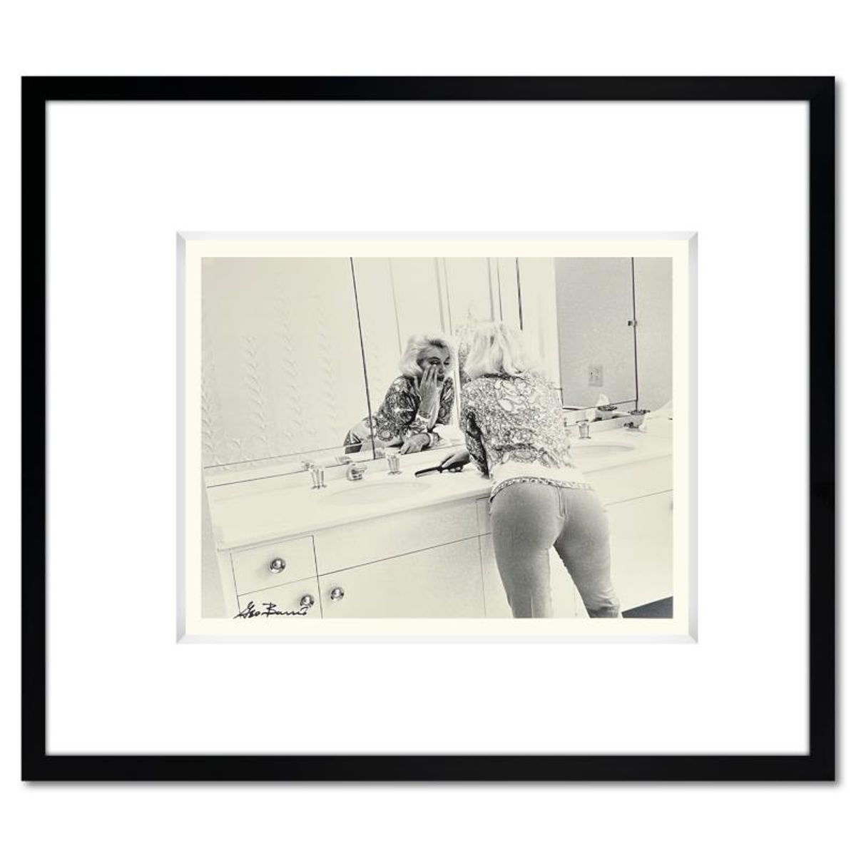 George Barris (1922-2016), "Marilyn Monroe: The Last Shoot" Framed Photograph Printed from the Original Negative, Hand Signed and with Letter of Authenticity