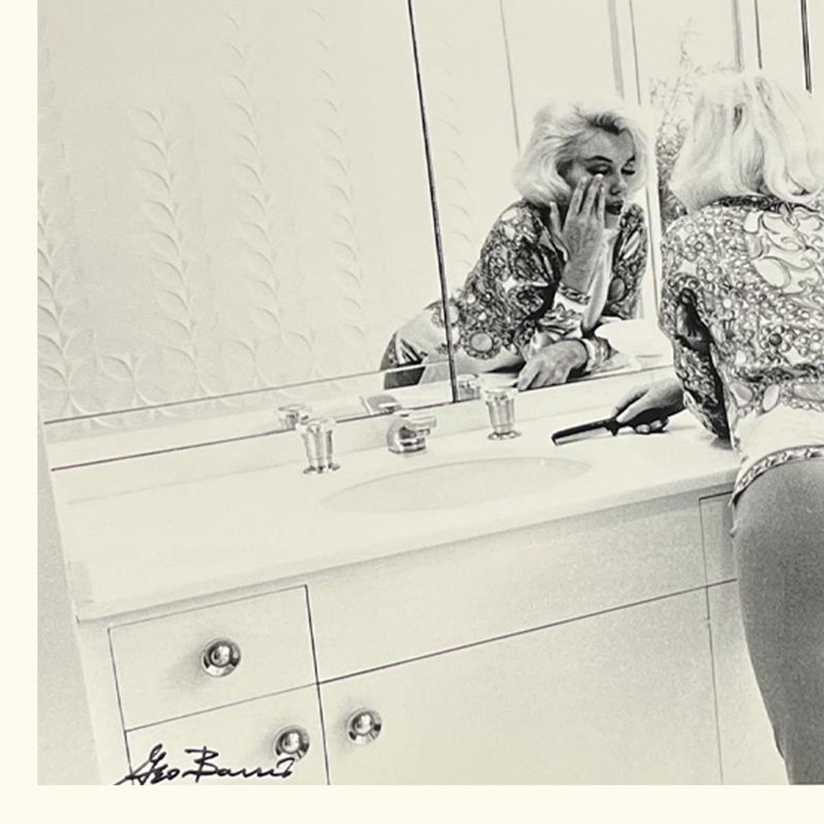 George Barris (1922-2016), "Marilyn Monroe: The Last Shoot" Framed Photograph Printed from the Original Negative, Hand Signed and with Letter of Authenticity