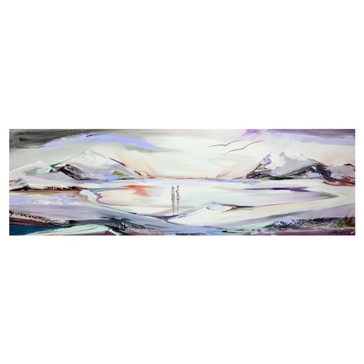 Alfred Gockel, "Seaview" Hand Signed Limited Edition on Canvas with Letter of Authenticity.