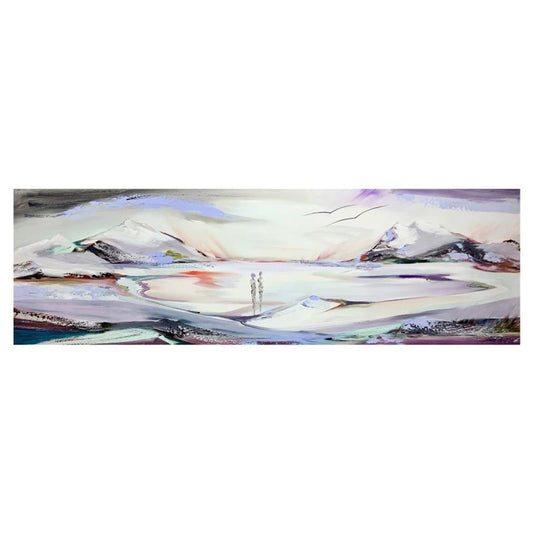Alfred Gockel, "Seaview" Hand Signed Limited Edition on Canvas with Letter of Authenticity.