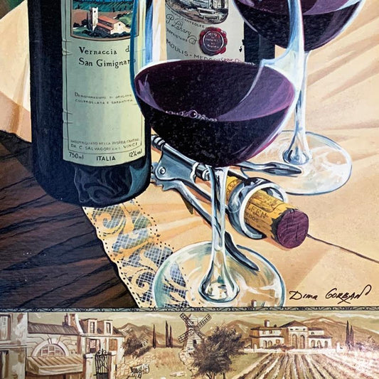 Dima Gorban, "Celebration" Hand Signed Limited Edition Serigraph on Paper with Letter of Authenticity.