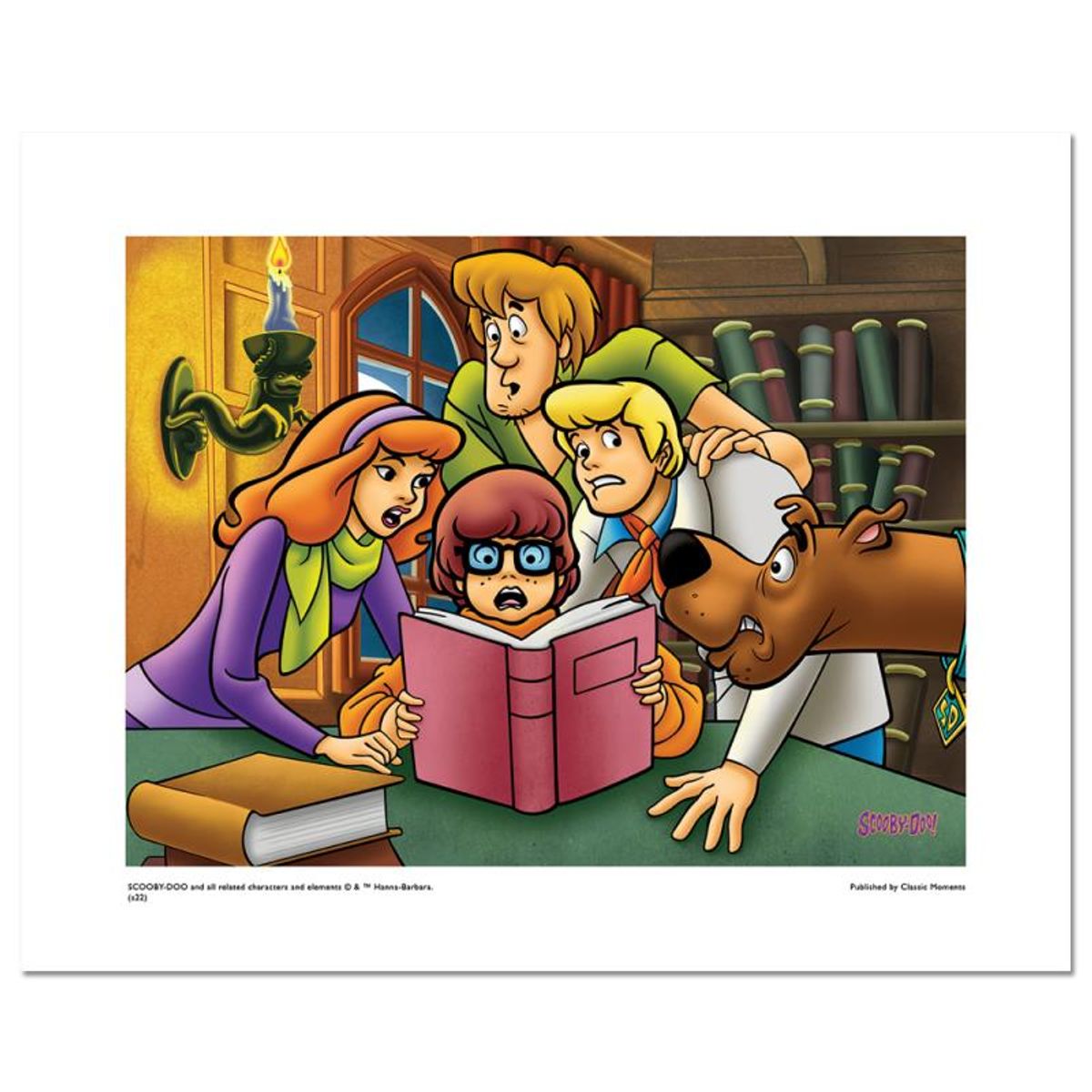 History Lesson Numbered Limited Edition Giclee from Hanna-Barbera with Certificate of Authenticity.
