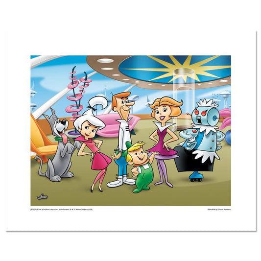 The Jetsons "Family Photo" Numbered Limited Edition with Certificate of Authenticity.