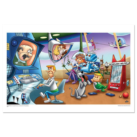The Jetsons, "Gadgets" Numbered Limited Edition with Certificate of Authenticity.