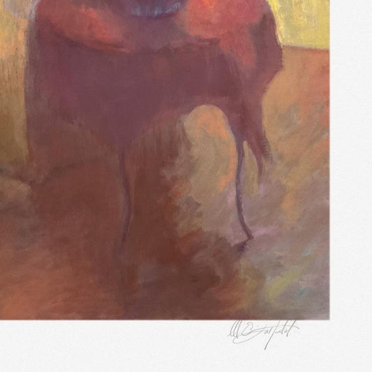 Don Hatfield, "Day Dreaming" Limited Edition Printer's Proof Serigraph, Numbered and Hand Signed with Letter of Authenticity.