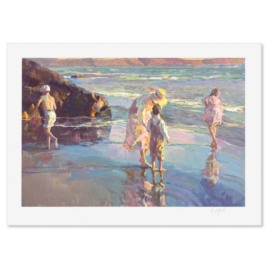 Don Hatfield, "Family Ties" Limited Edition Printer's Proof Serigraph, Numbered and Hand Signed with Letter of Authenticity.