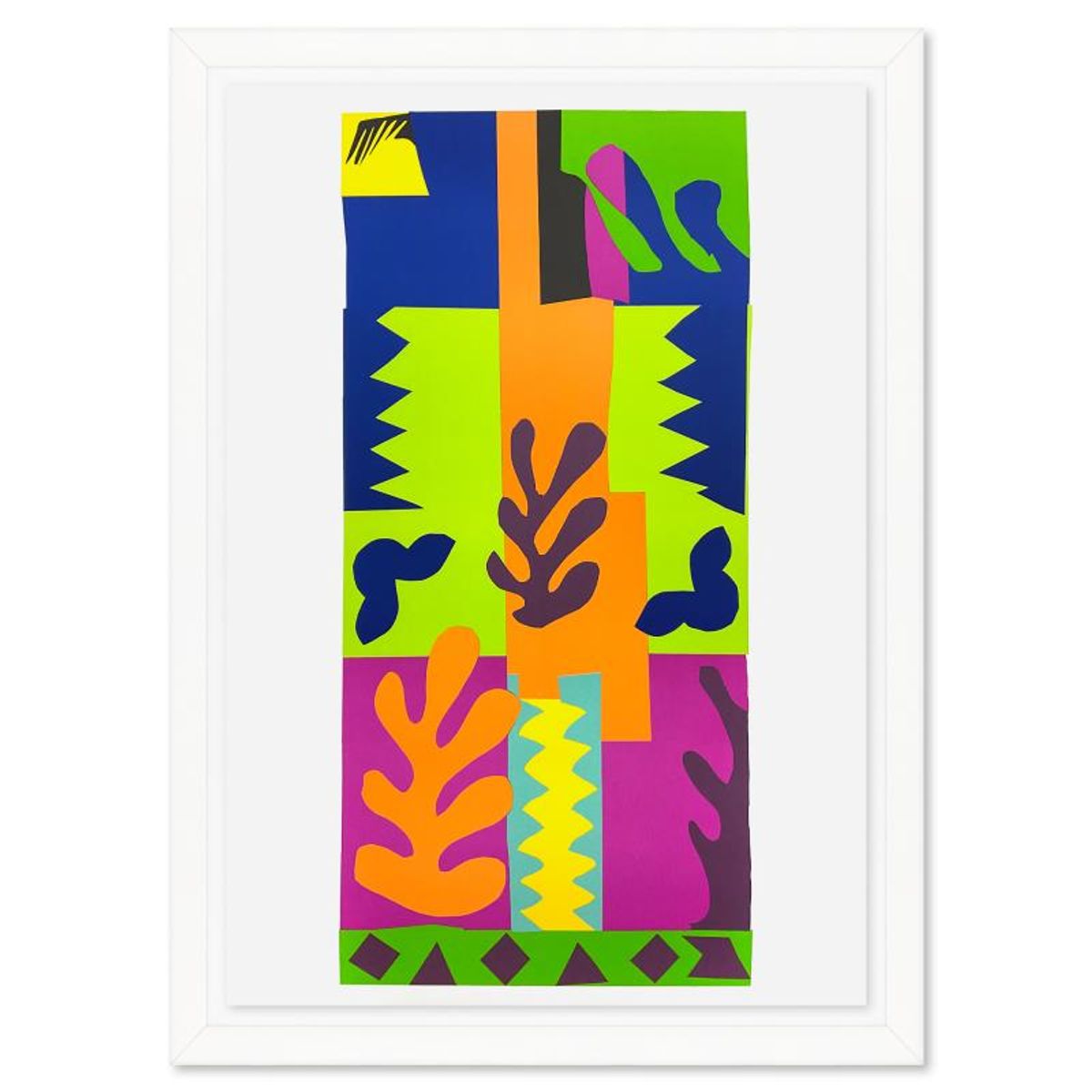 Henri Matisse 1869-1954 (After), "La Vis" Framed Limited Edition Lithograph with Certificate of Authenticity.