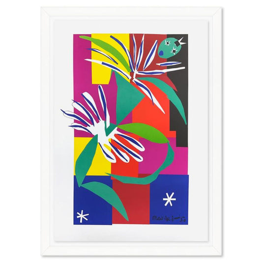 Henri Matisse 1869-1954 (After), "Danseuse Creole" Framed Limited Edition Lithograph with Certificate of Authenticity.