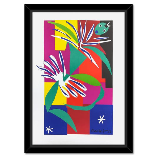 Henri Matisse 1869-1954 (After), "Danseuse Creole" Framed Limited Edition Lithograph with Certificate of Authenticity.