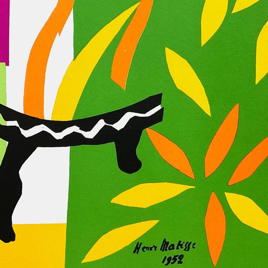 Henri Matisse 1869-1954 (After), "La Tristesse du roi" Limited Edition Lithograph with Certificate of Authenticity.