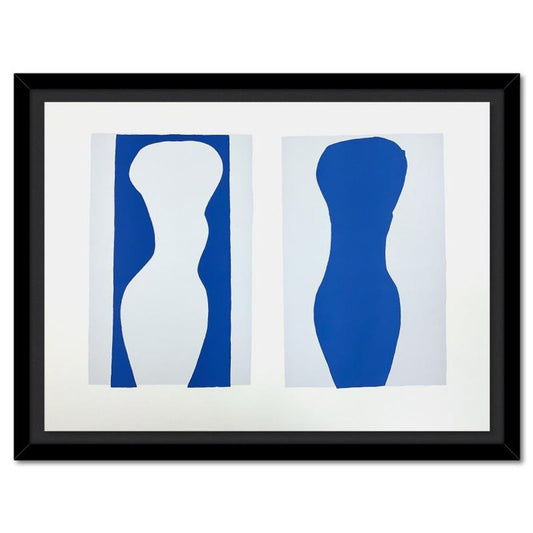 Henri Matisse 1869-1954 (After), "Formes (Forms)" Framed Limited Edition Lithograph with Certificate of Authenticity.