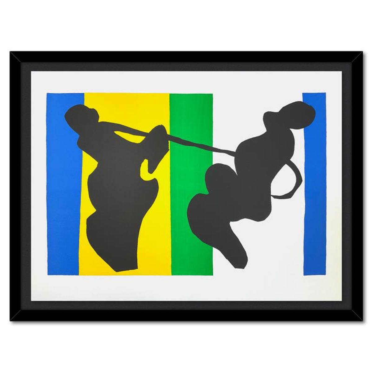 Henri Matisse 1869-1954 (After), "Le Cowboy (The Cowboy)" Framed Limited Edition Lithograph with Certificate of Authenticity.