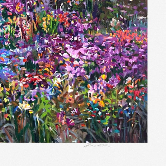 Henri Plisson (1933-2006), "The Country Yard" Limited Edition Serigraph, Numbered and Hand Signed with Letter of Authenticity