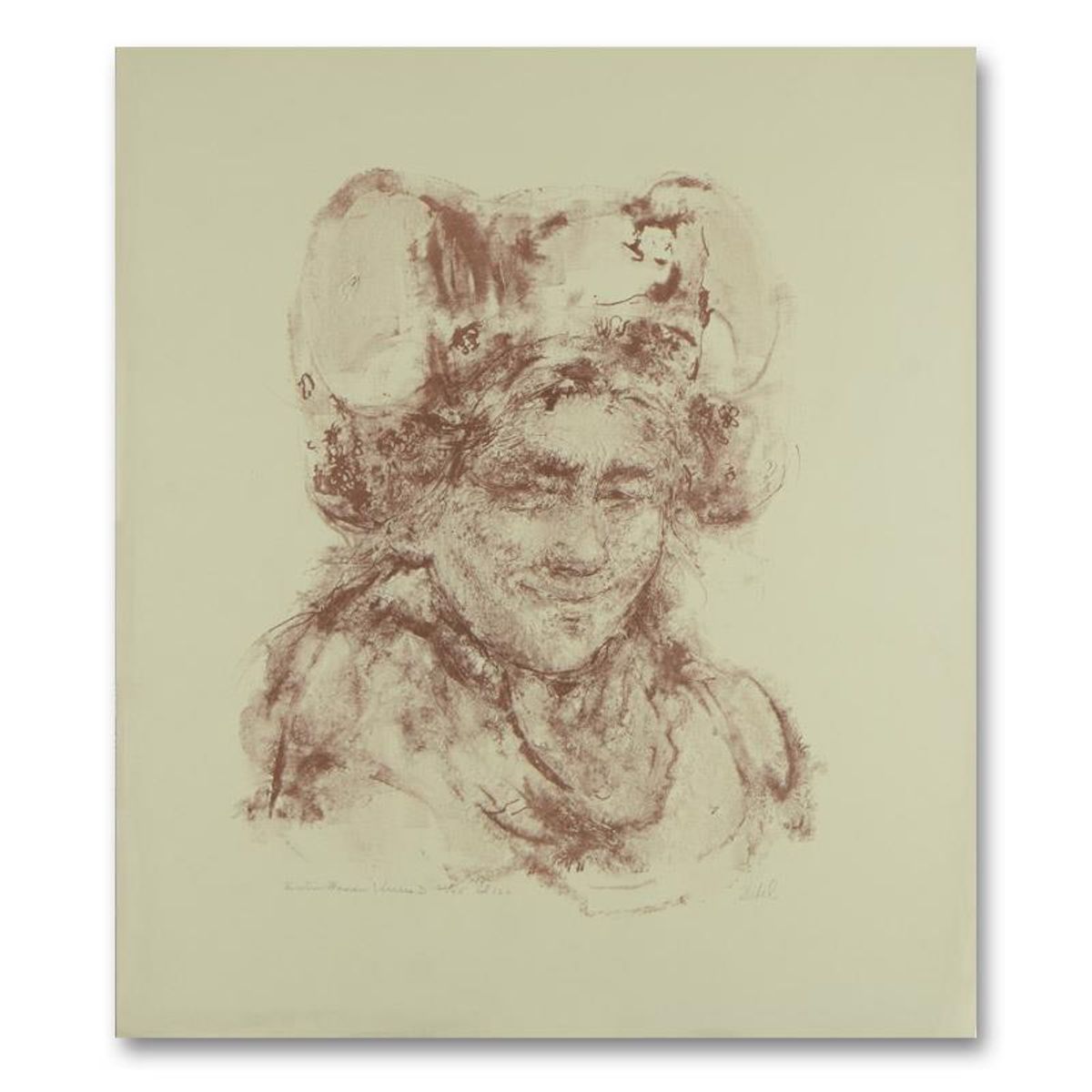 Edna Hibel (1917-2014), "Breton Woman" Limited Edition Lithograph, Numbered and Hand Signed with Letter of Authenticity.
