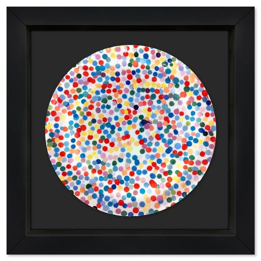 Damien Hirst, "The Currency" Framed Fine Bone China Plate.