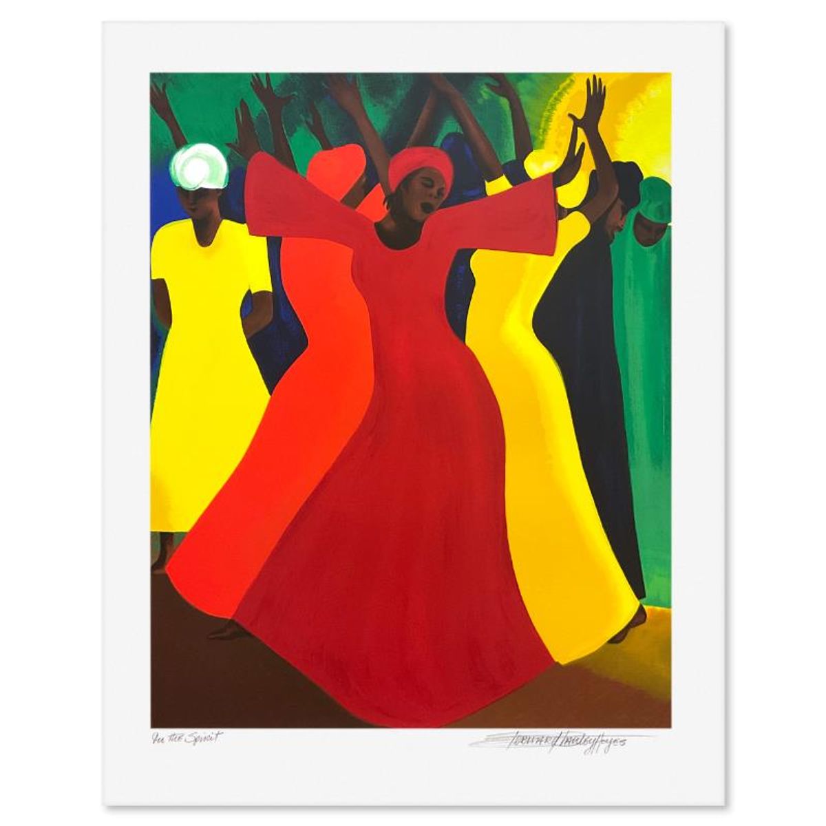 Bernard Hoyes, "In the Spirit" Limited Edition Printer's Proof Serigraph, Numbered and Hand Signed with Letter of Authenticity