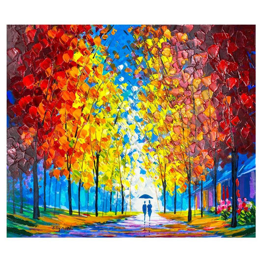 Slava Ilyayev, Hand Embellished Limited Edition Serigraph on Board, Numbered and Hand Signed with Letter of Authenticity.