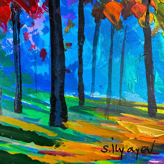 Slava Ilyayev, Hand Embellished Limited Edition Serigraph on Board, Numbered and Hand Signed with Letter of Authenticity.