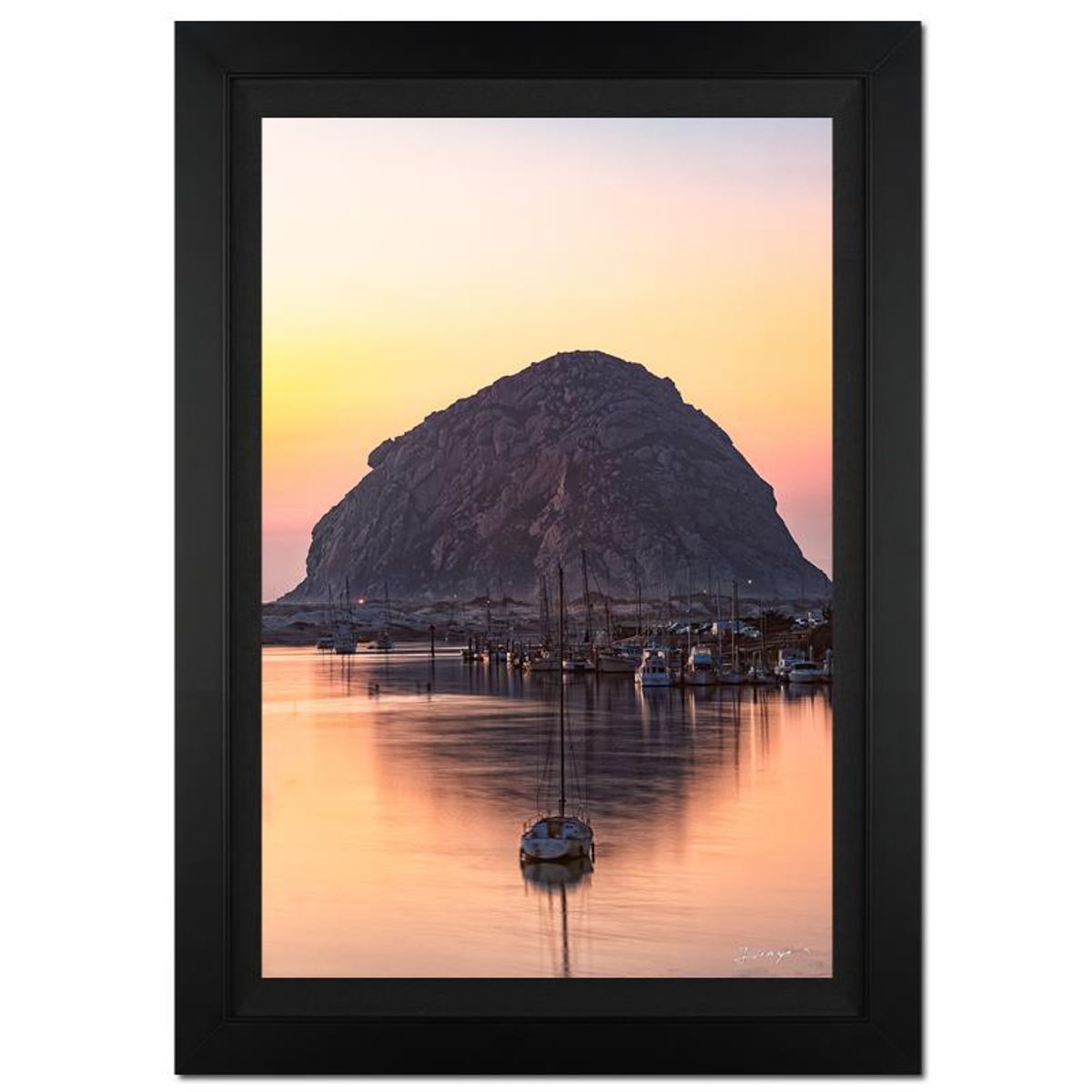 Jongas, "Nostalgic Return" Framed Limited Edition Photograph on Canvas, Numbered and Hand Signed with Letter of Authenticity.