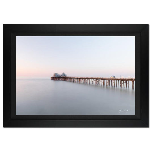 Jongas, "Summer Ice" Framed Limited Edition Photograph on Canvas, Numbered and Hand Signed with Letter of Authenticity.