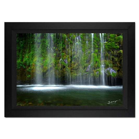 Jongas, "Weeping Souls" Framed Limited Edition Photograph on Canvas, Numbered and Hand Signed with Letter of Authenticity.