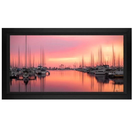 Jongas, "Nostalgic" Framed Limited Edition on Canvas, Numbered and Hand Signed with Letter of Authenticity.