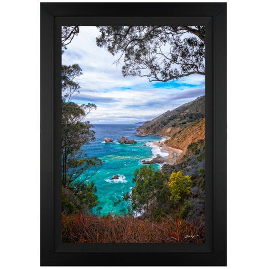 Jongas, "Painted Fantasy" Framed Limited Edition on Canvas, Numbered and Hand Signed with Letter of Authenticity.