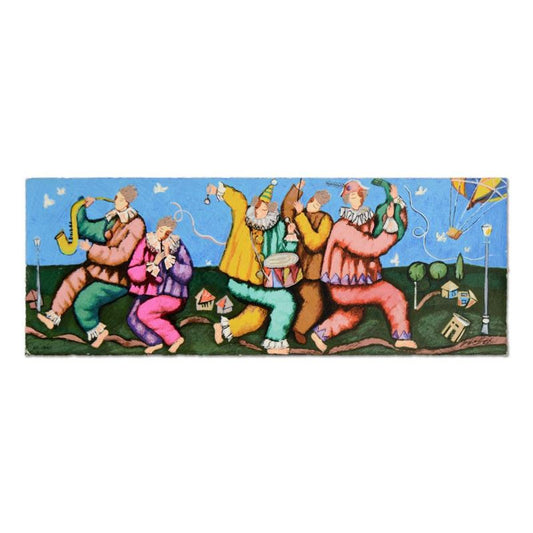Michael Kachan, "Musicians" Limited Edition Serigraph, Numbered and Hand Signed with Letter of Authenticity.