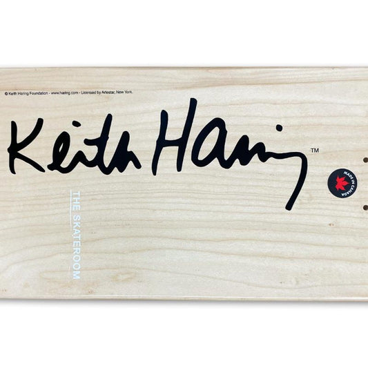Keith Haring (1958-1990), "Untitled (Inferno)" Skateboard, Plate Signed with Letter of Authenticity.