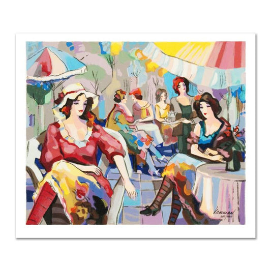 Michael Kerman, "Cafe" Limited Edition Serigraph, Numbered and Hand Signed with Certificate of Authenticity.