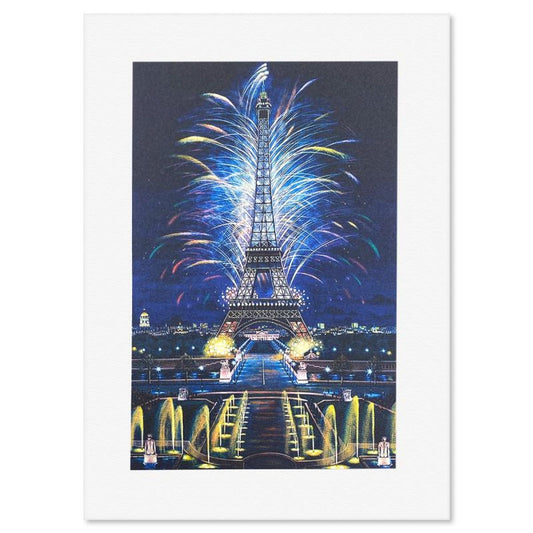 Liudmila Kondakova, "Bastille Day" Limited Edition Lithograph, Numbered and Hand Signed with Certificate of Authenticity