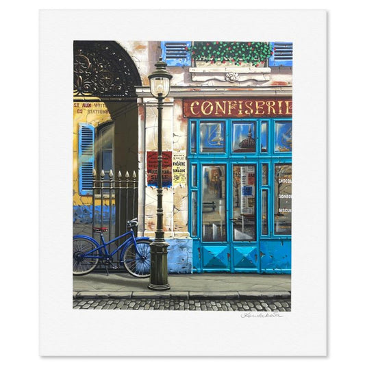 Liudmila Kondakova, "Confiserie (Parisian Memories)" Limited Edition Serigraph, Numbered and Hand Signed with Letter of Authenticity