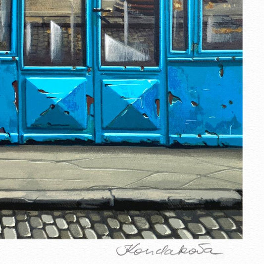 Liudmila Kondakova, "Confiserie (Parisian Memories)" Limited Edition Serigraph, Numbered and Hand Signed with Letter of Authenticity