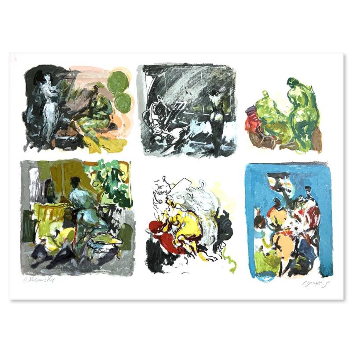 Avinoam Kosowsky, Hand Signed, Numbered Limited Edition with Letter of Authenticity.