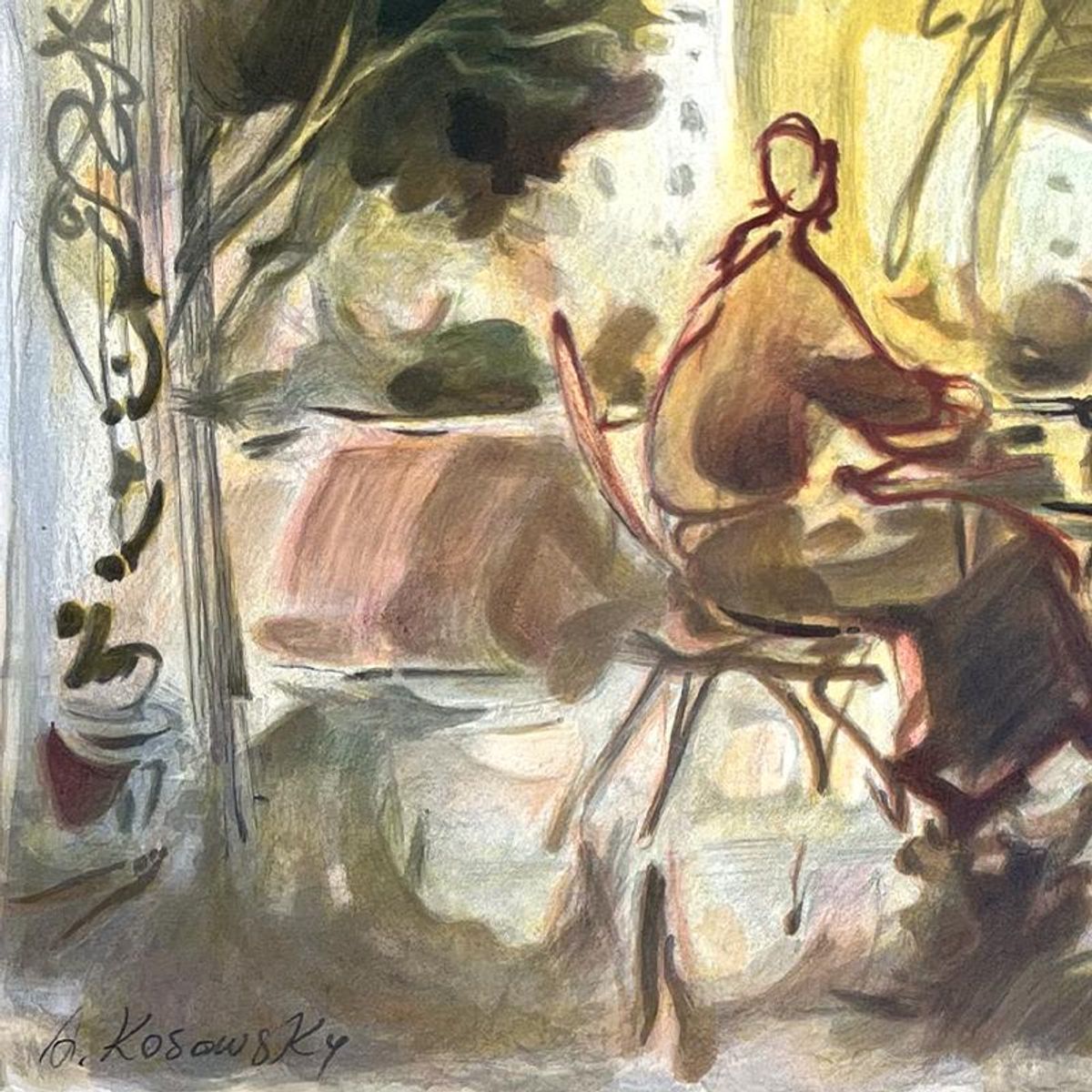 Avinoam Kosowsky, Hand Signed, Numbered Limited Edition with Letter of Authenticity.