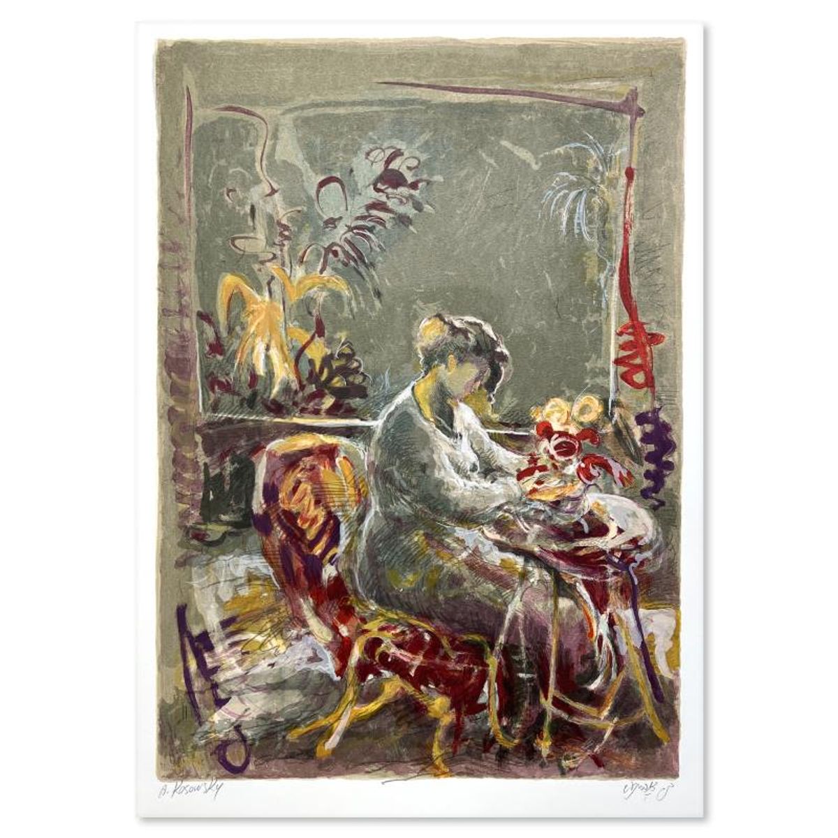 Avinoam Kosowsky, Hand Signed, Numbered Limited Edition with Letter of Authenticity.